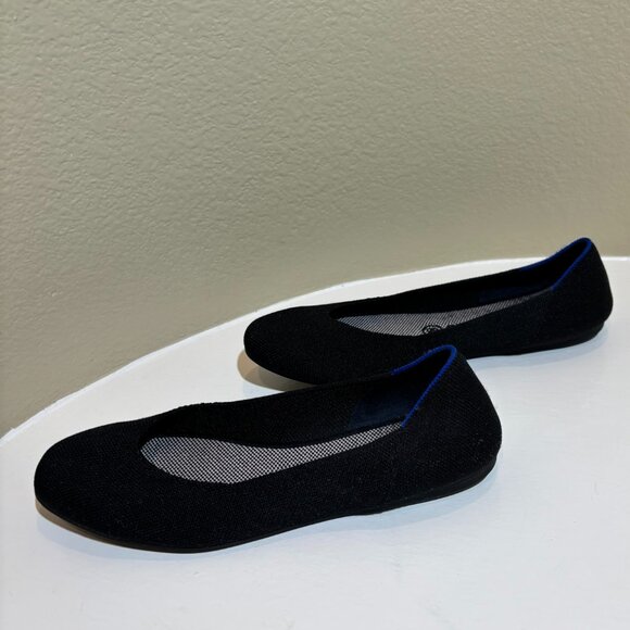 💙Rothy's Black Ballet Flat Size 9 - Picture 6 of 12